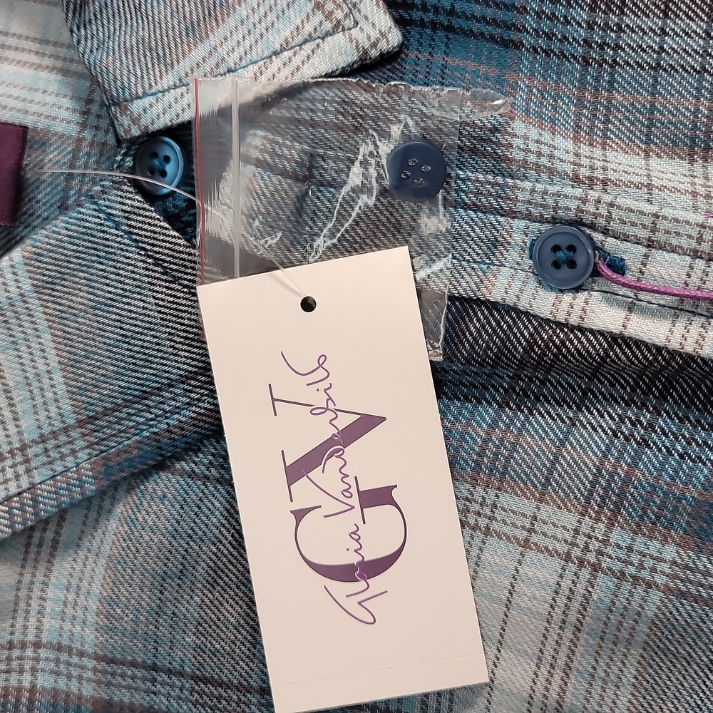 Gloria Vanderbilt Womens flannel shirt - Picture 4 of 11